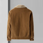Men's Corduroy Jacket, Sherpa Lined for Winter
