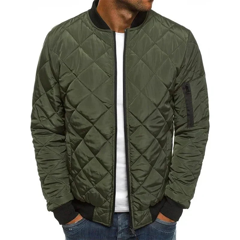 Quilted Jacket Men, Timeless Cotton