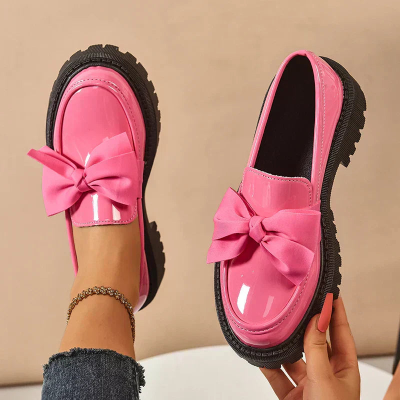 Valentina Bow Loafers for Women