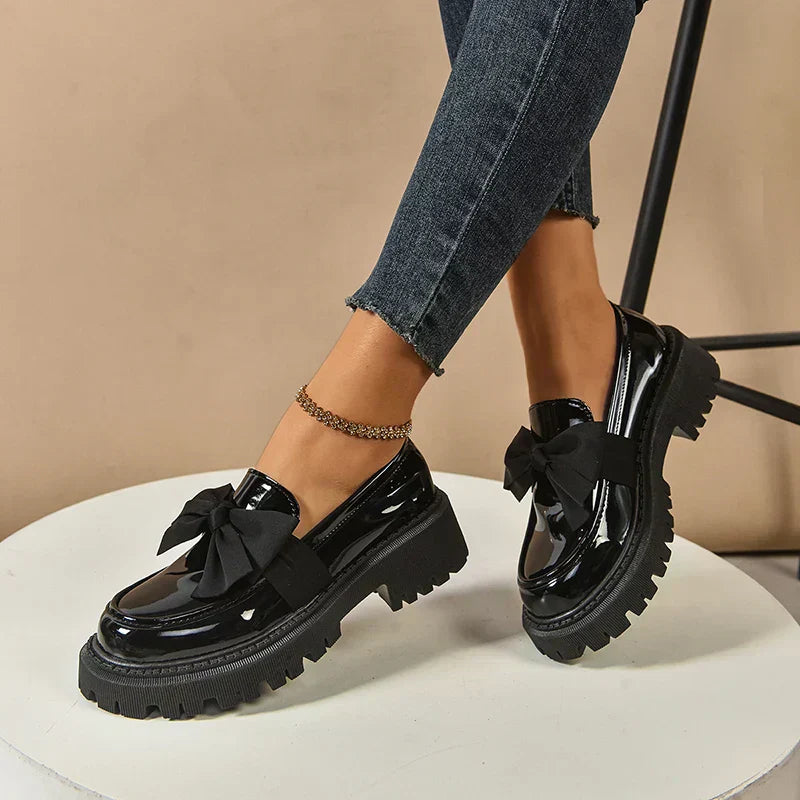 Valentina Bow Loafers for Women