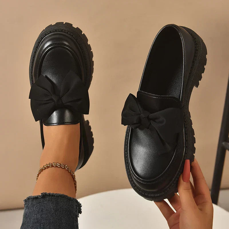 Valentina Bow Loafers for Women