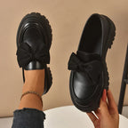 Valentina Bow Loafers for Women