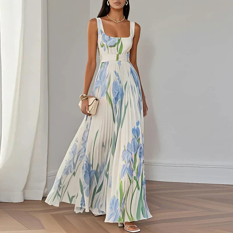 Oriah Floral Maxi A-Line Dress