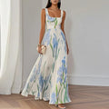 Oriah Floral Maxi A-Line Dress