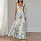 Oriah Floral Maxi A-Line Dress