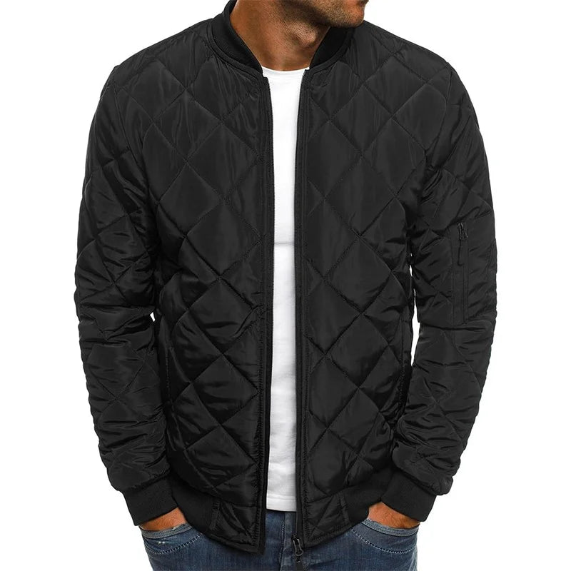 Quilted Jacket Men, Timeless Cotton