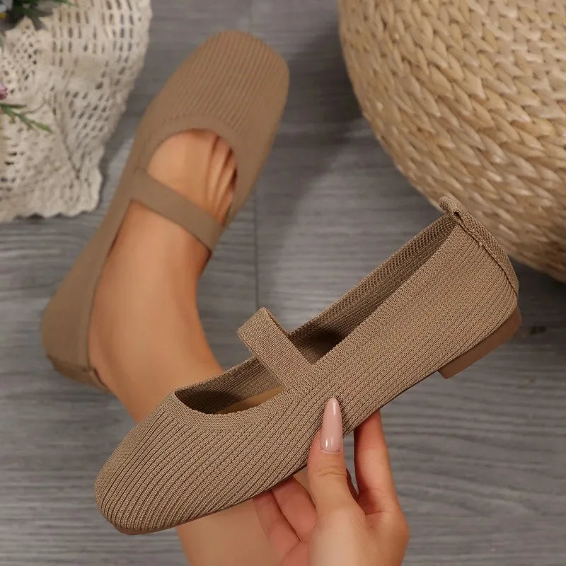 Elegant Mary Jane Flats