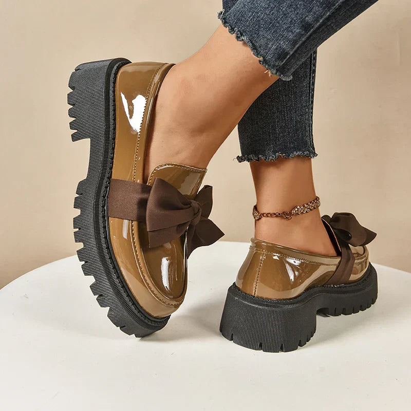 Valentina Bow Loafers for Women