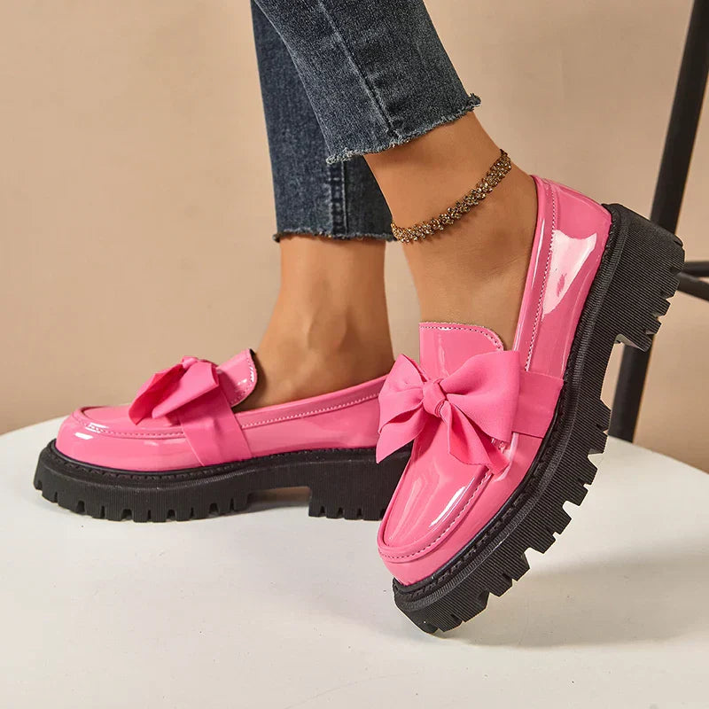 Valentina Bow Loafers for Women