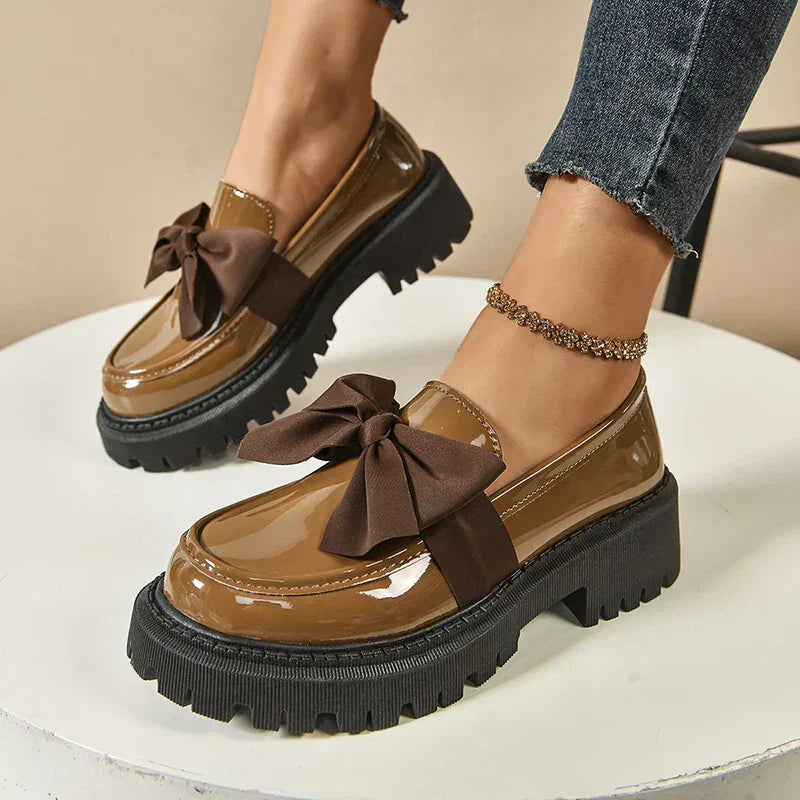 Valentina Bow Loafers for Women