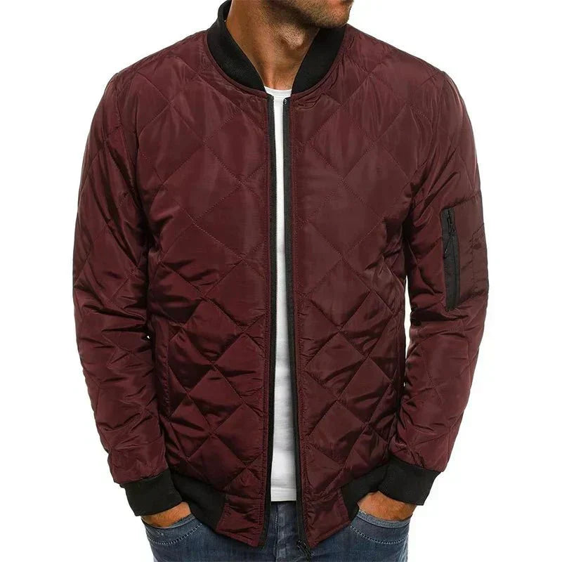 Quilted Jacket Men, Timeless Cotton