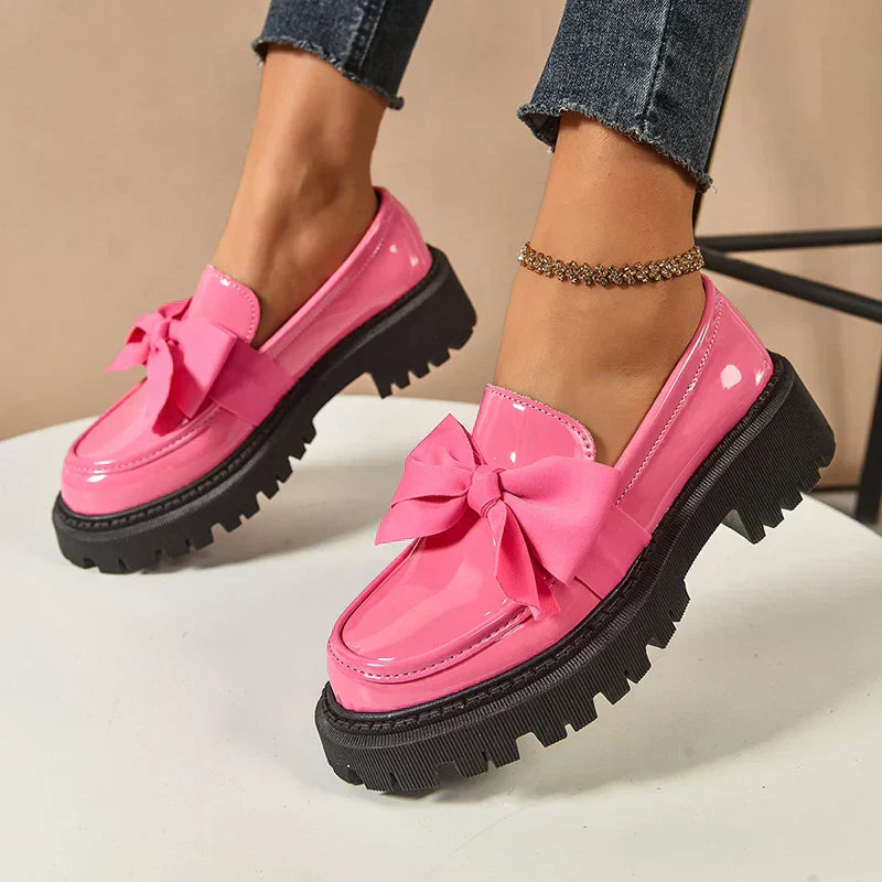 Valentina Bow Loafers for Women