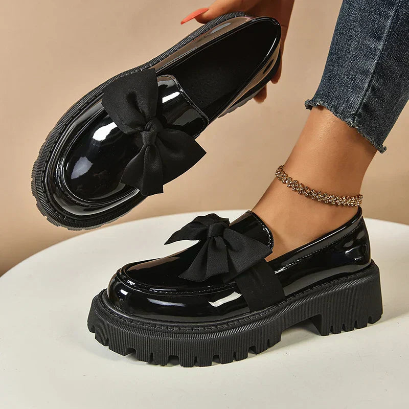 Valentina Bow Loafers for Women