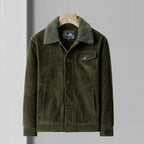 Men's Corduroy Jacket, Sherpa Lined for Winter