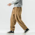 Men's Fleece Sweatpants, Warm with Elastic Waist