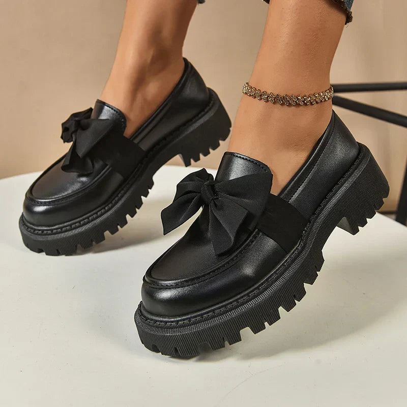 Valentina Bow Loafers for Women