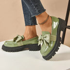 Valentina Bow Loafers for Women