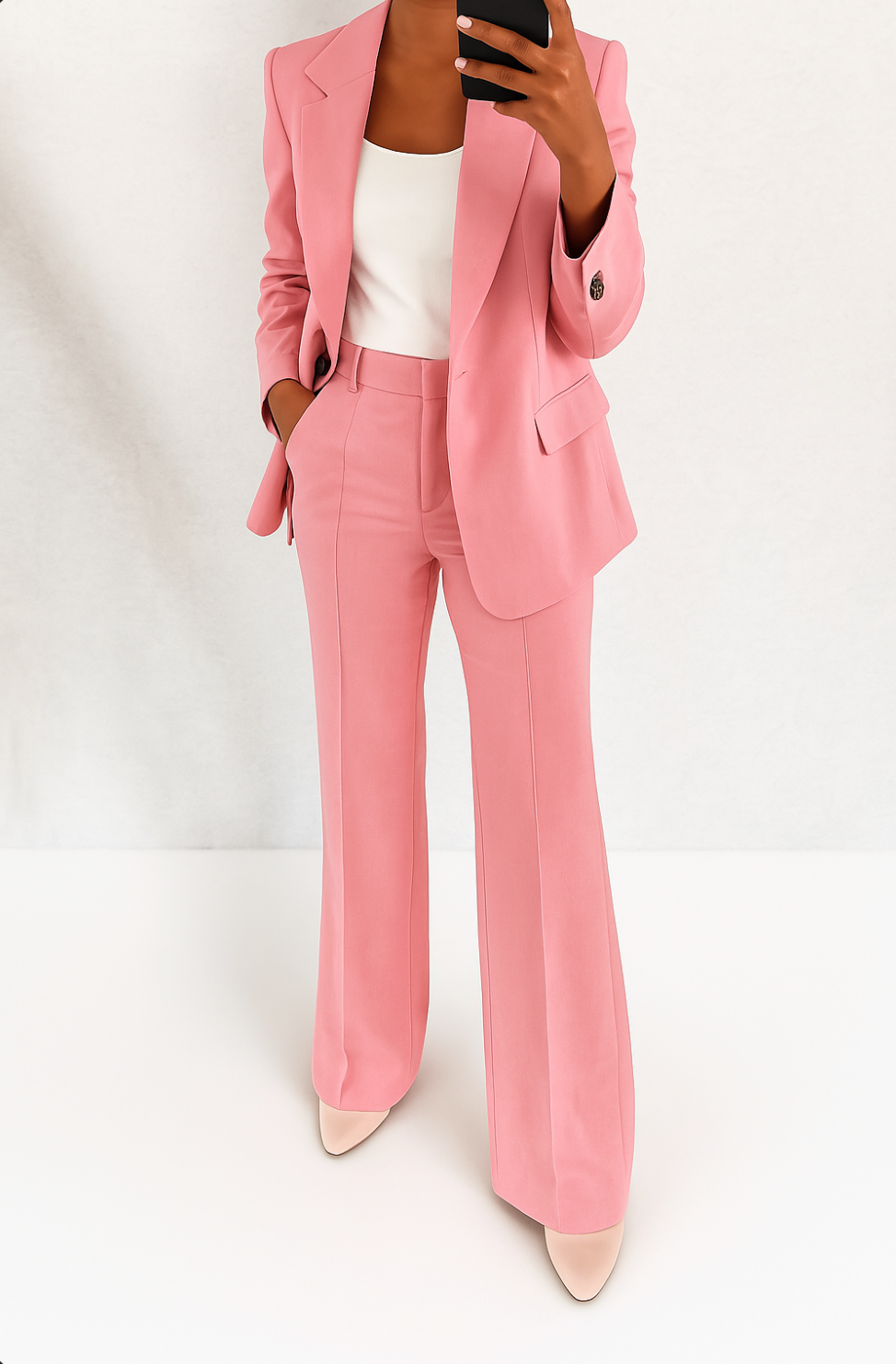 Emma | Elegant Two-Piece Suit Set - Timeless Style