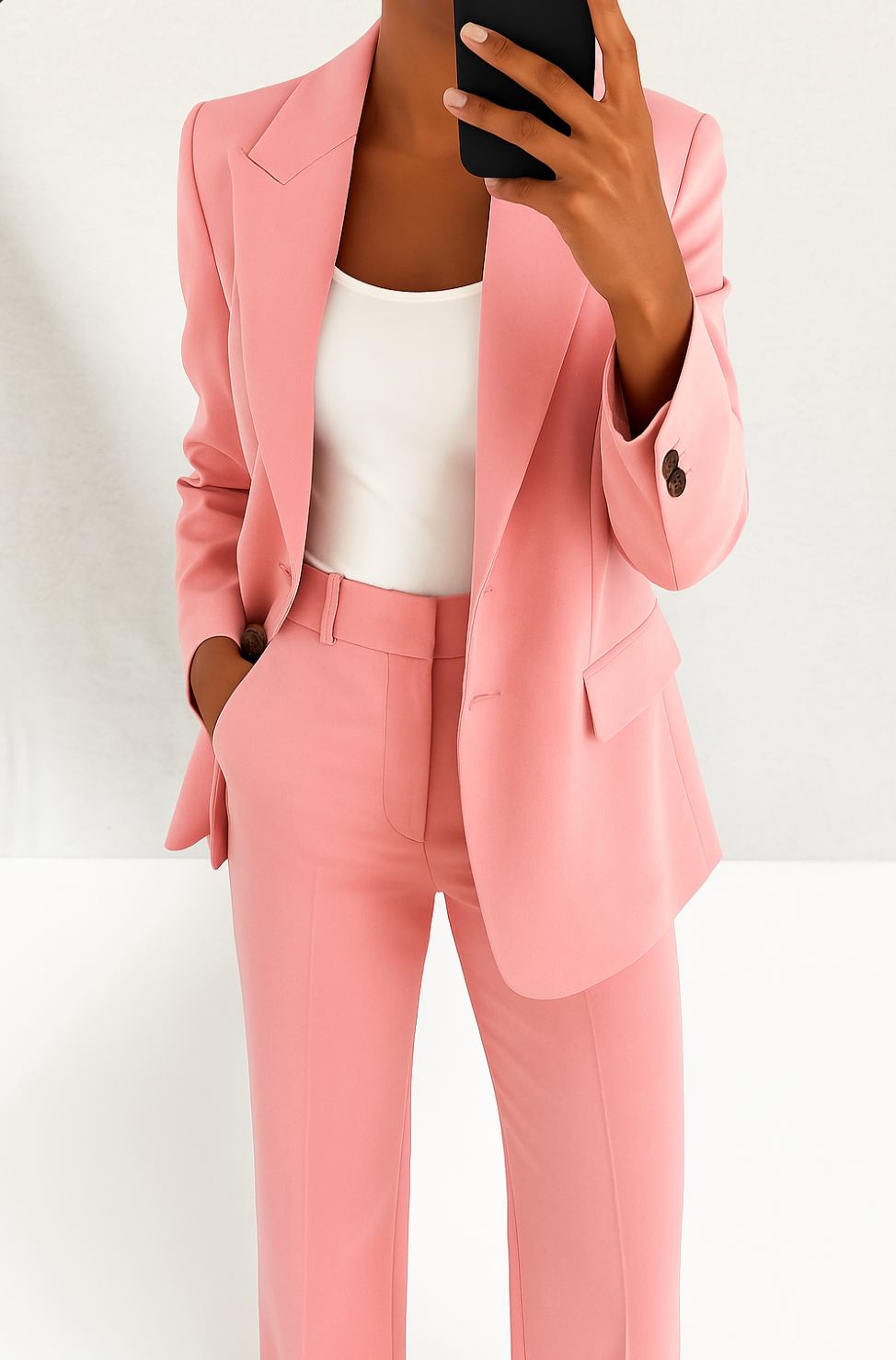 Emma | Elegant Two-Piece Suit Set - Timeless Style