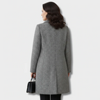Women's Long Wool-Blend Coat, Classic Cut