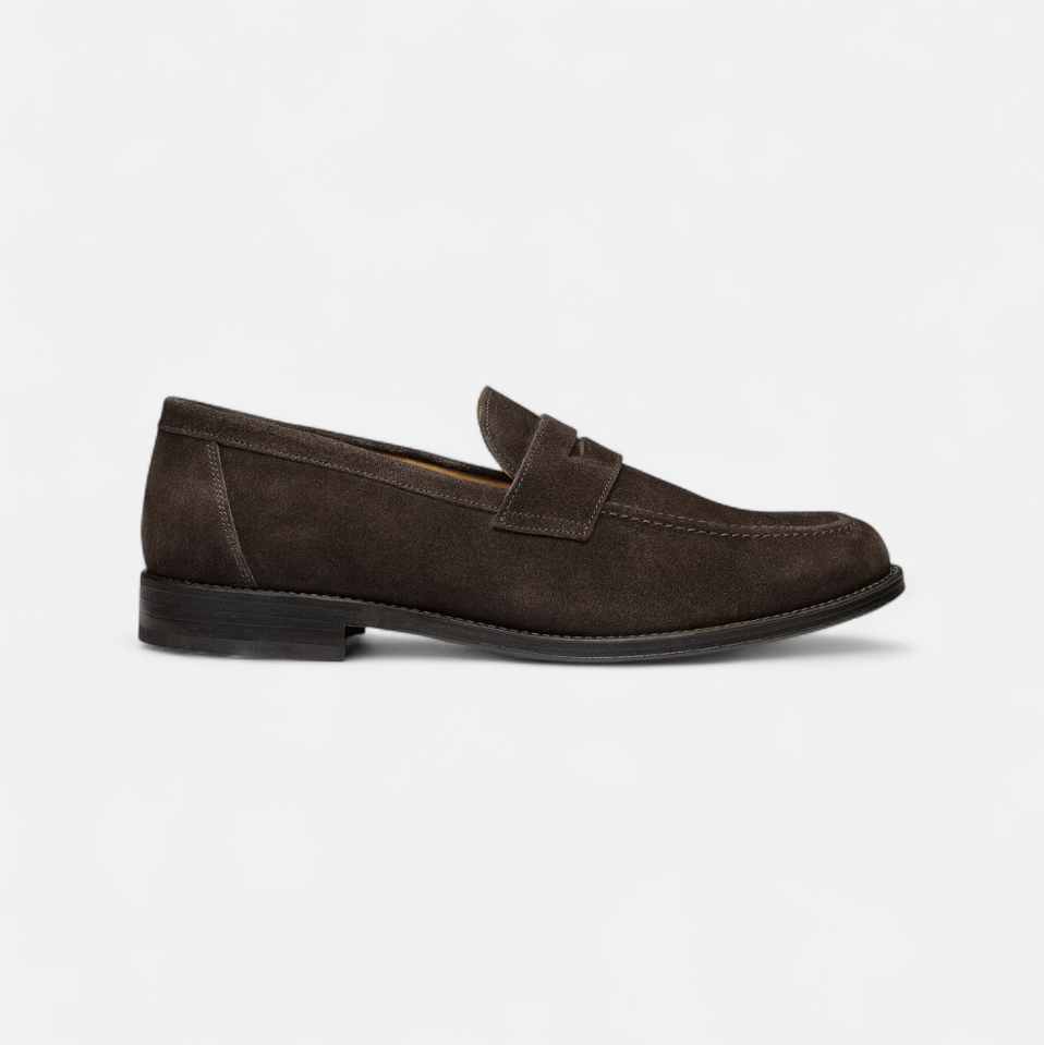Men's Suede and Leather Moccasins