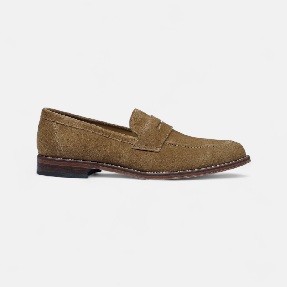 Men's Suede and Leather Moccasins