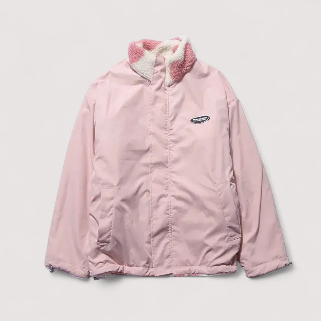 Reversible Jacket Women with Heart Design