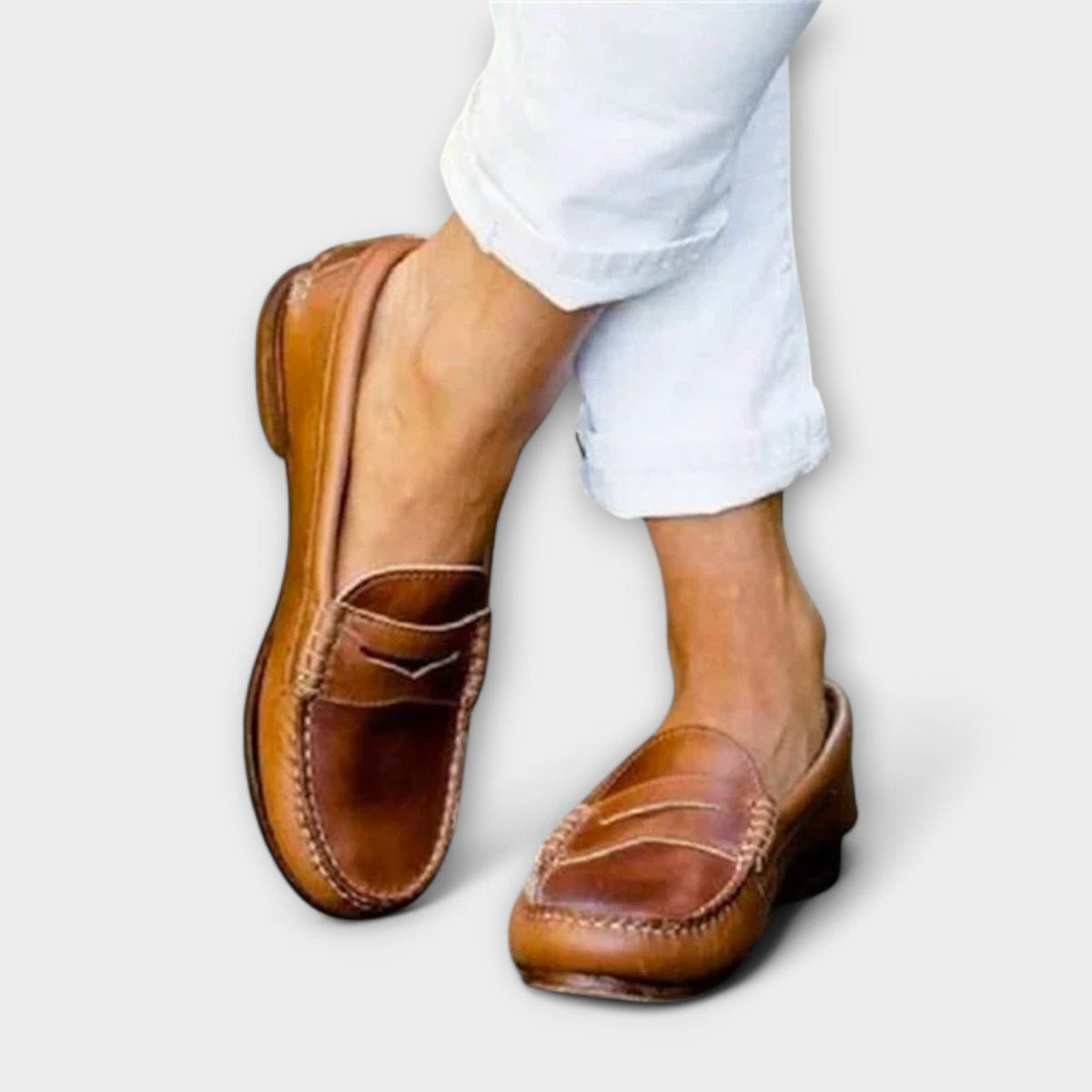 Women's Brown Loafers, Classic and Comfortable