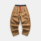 Men's Fleece Sweatpants, Warm with Elastic Waist