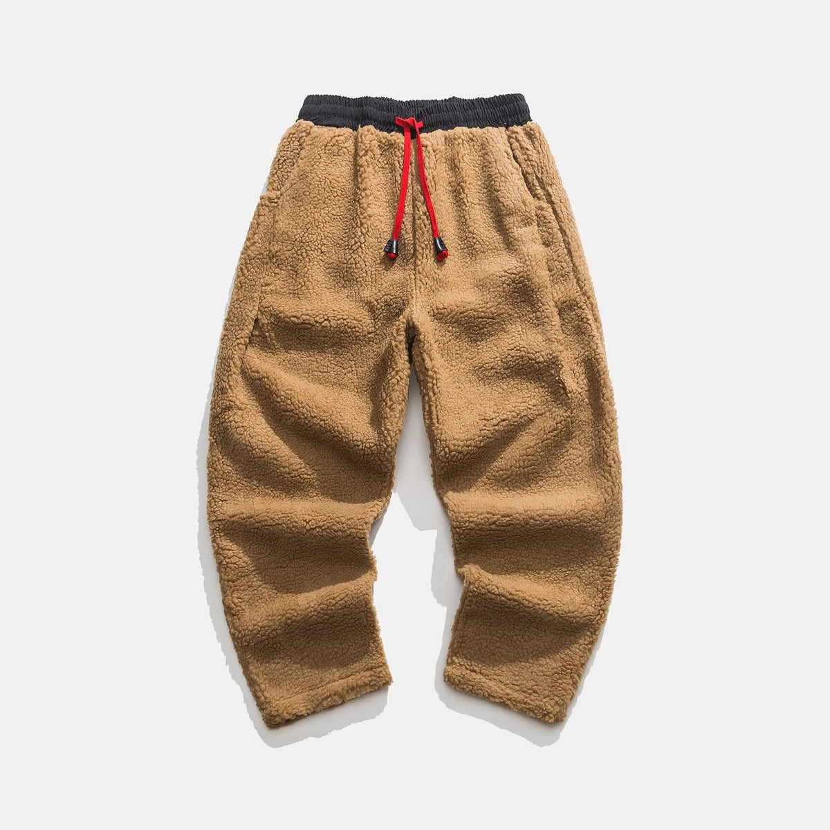 Men's Fleece Sweatpants, Warm with Elastic Waist