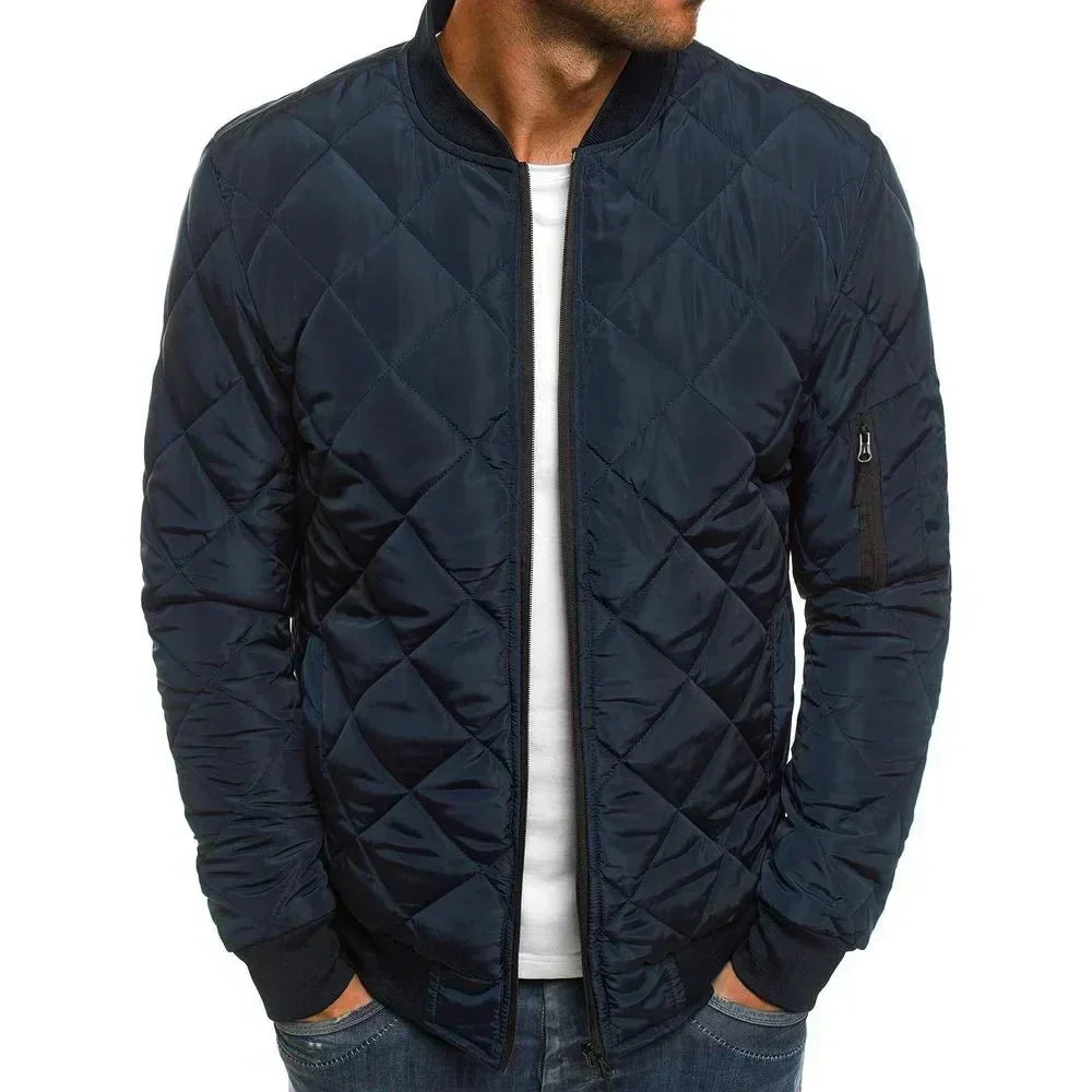 Quilted Jacket Men, Timeless Cotton