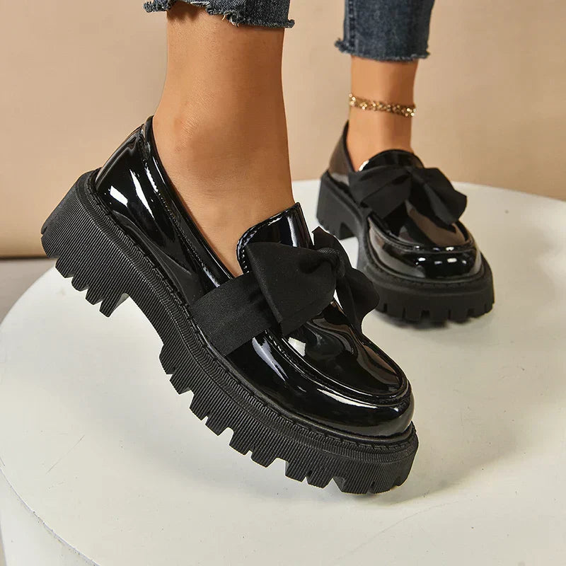 Valentina Bow Loafers for Women