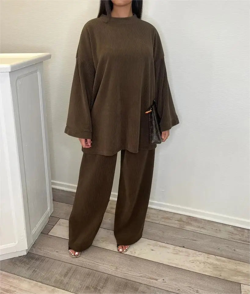Corduroy Set Women, Vintage Charm with Modern Comfort