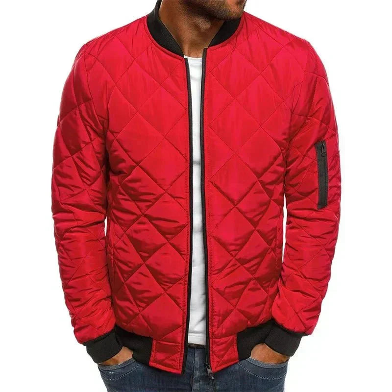 Quilted Jacket Men, Timeless Cotton