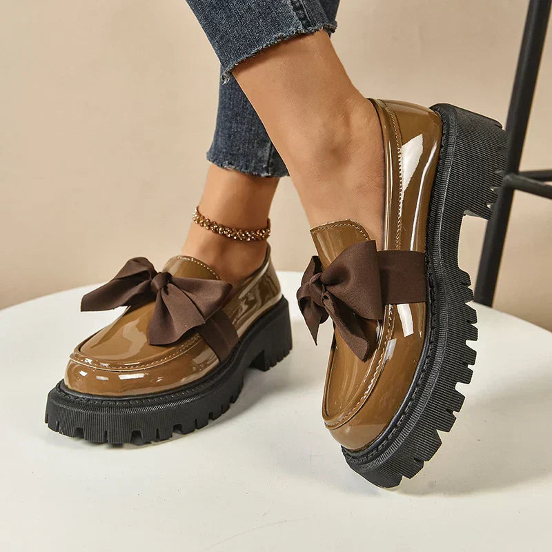 Valentina Bow Loafers for Women