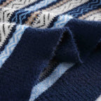 Men's Nordic Sweater in a Wool Blend, Dense Knit and Warm