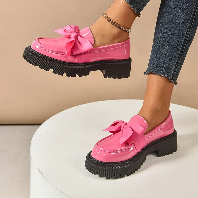 Valentina Bow Loafers for Women