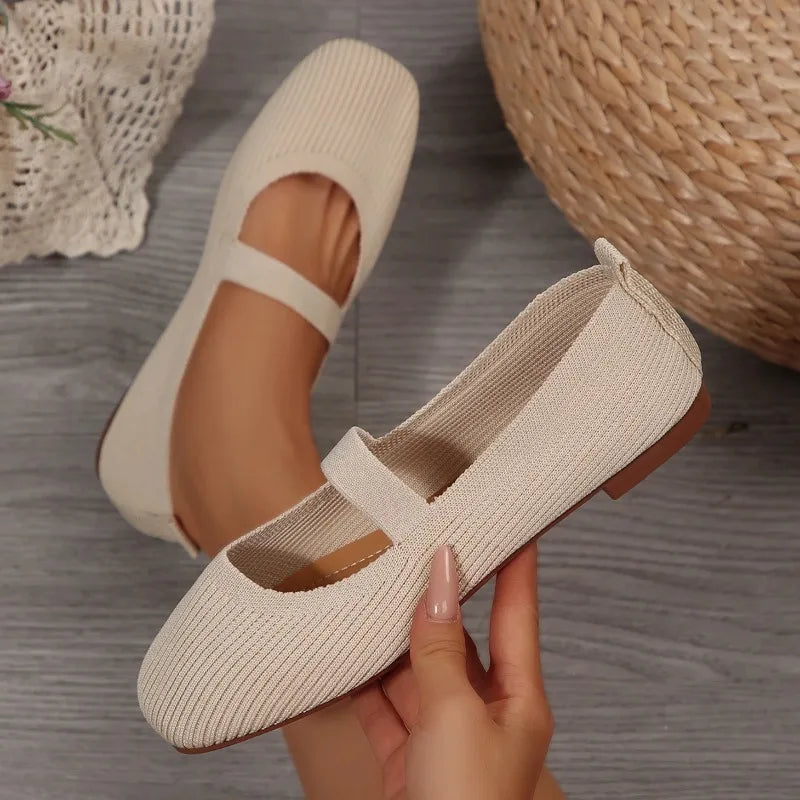 Elegant Mary Jane Flats