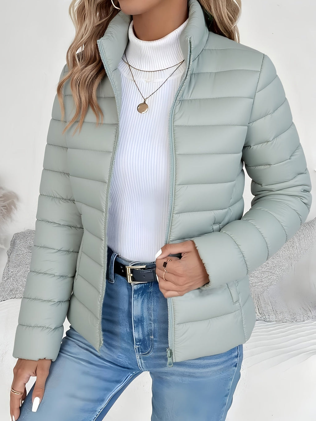 Cornelia | Übergangsjacke mit Stehkragen
