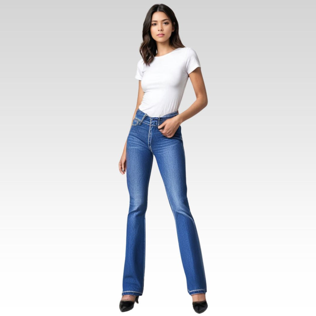 Daisy | High-Rise Flare Jeans