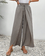 Lizzy | Wide-Leg Pants with Geometric Print