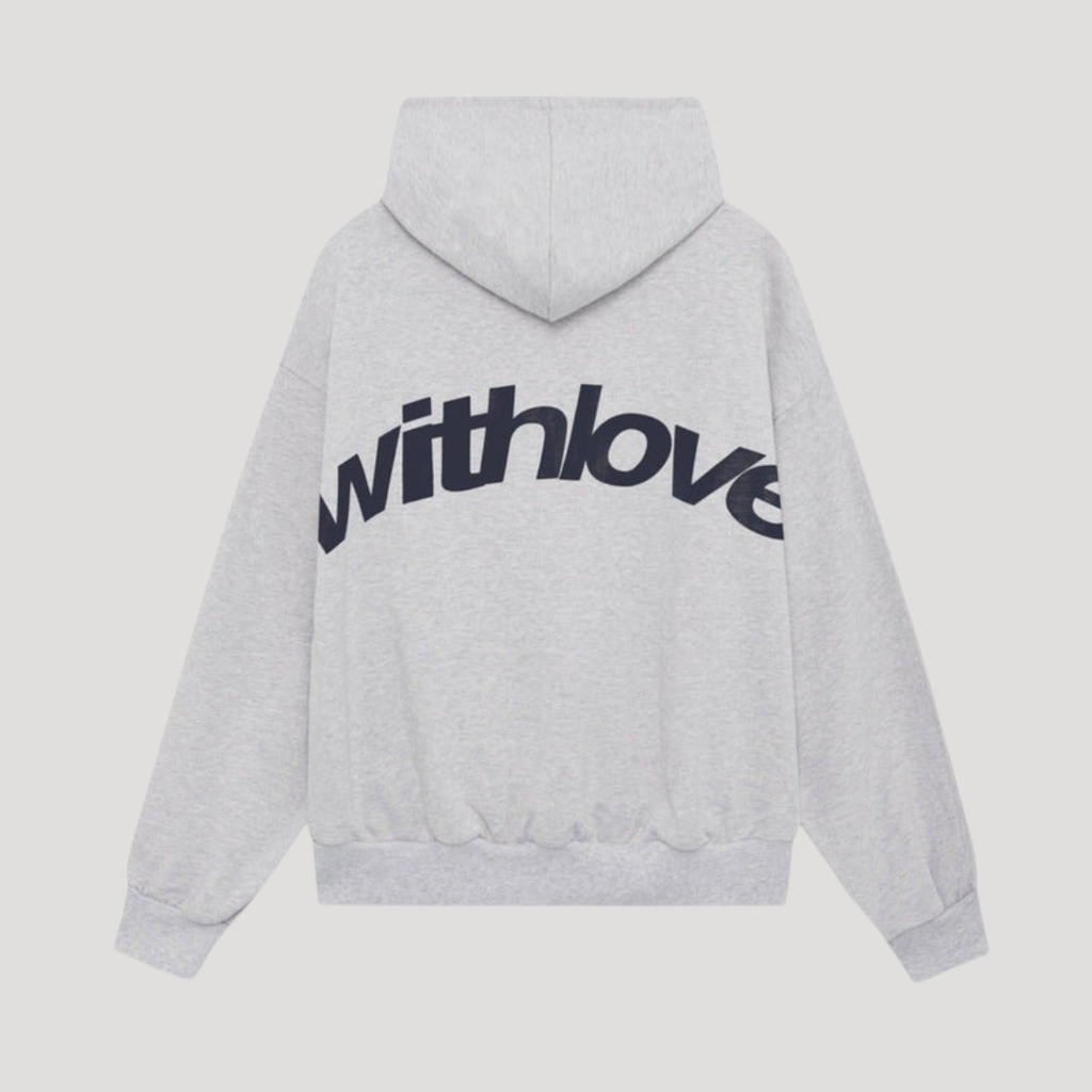 Oversized Hoodie Women Graphic Print Kangaroo Pocket