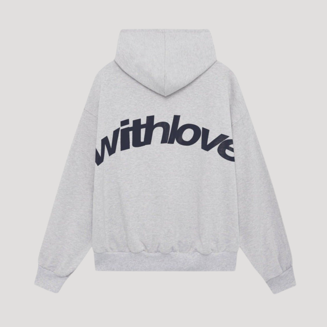 Oversized Hoodie Women Graphic Print Kangaroo Pocket
