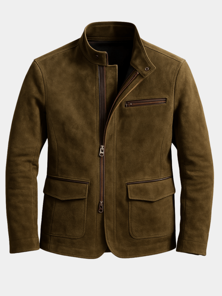 Suede Jacket Men, Rugged Elegance for Every Season