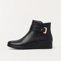 Ankle Boots Women Wide Fit Pull On