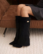 ARIANA Knee-High Suede Boots