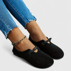 Women's Beige Moccasins, Elegant and Comfortable