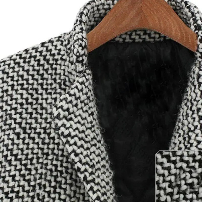 Women's Long Wool-Blend Coat, Classic Cut