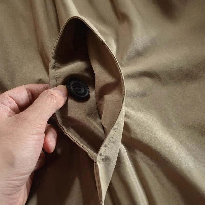 Men's Beige Coat, Weatherproof and Classic