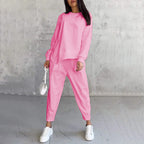 Women's Two-Piece Set, Casual Top and Pants